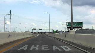 Wilmington Expressway Interstate 95 Exit 6 southbound [upl. by Valida]