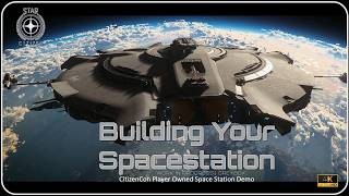 CitizenCon Player Owned Spacestations starcitizen citizencon [upl. by Idnak588]