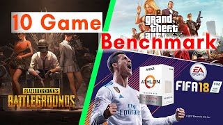 10 Game Tested on Athlon 200GE vega 3  8GB Ram [upl. by Modie]