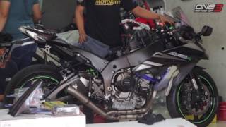 Project Bike Kawasaki ZX10R MrYudha [upl. by Marou704]