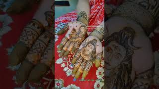 sawanspecial hennaart bholenath mehendiart youtubeshorts handarts viralshorts youtube [upl. by Angelique20]