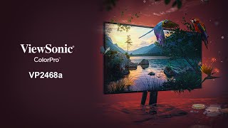 ViewSonic VP2468a Monitor Review amp Photoshop Artwork [upl. by Hsepid]