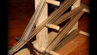 Weaving on an Inkle Loom Part 2 [upl. by Analaj]