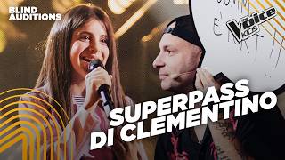 Rita canta Lady Gaga e va in finale con Clementino  The Voice Kids Italy  Blind Auditions [upl. by Monarski]