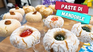 Come preparare le PASTE DI MANDORLE Siciliane la ricetta tradizionale [upl. by Xonnel592]