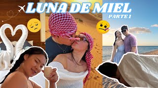 😭 ASÍ SE ARRUINÓ NUESTRA LUNA DE MIEL PARTE 1 🥲  VLOG  DUBAI Y MAURICIO AFRICA [upl. by Kit882]