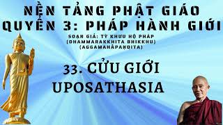 PHẦN 33  SÁCH NÓI PHÁP HÀNH GIỚI  TỲ KHƯU HỘ PHÁP  PHẬT GIÁO NGUYÊN THỦY THERAVADA [upl. by Barbour]