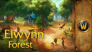 Elwynn Forest  Music amp Ambience  World of Warcraft [upl. by Ellerehc]