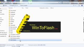 Como Bootear un Pendrive con wintoflash [upl. by Tomasine351]