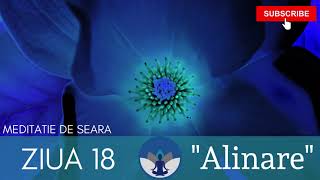 ZIUA 18  quot ALINAREquotmeditatie ghidata de seara [upl. by Socem]