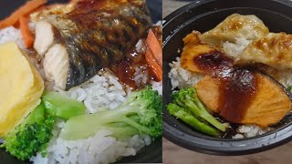 EP94 Todays Menu  Teriyaki Saba and Salmon Rice [upl. by Enitsuga906]