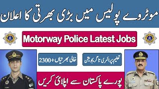 Motorway Police jobs 2024 National highways and motorway police 2k Jobs For Males amp Females [upl. by Christal]