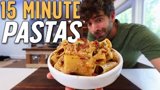 These 15 Minute Pastas Will Change Your Dinners Forever [upl. by Radie]