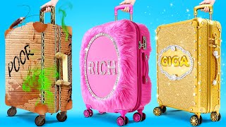 Rich vs Poor Parents On Vacation Revealing the Best Travel Hacks by 123 GO [upl. by Rednasxela277]