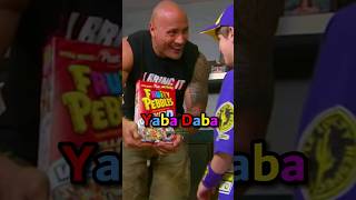 The Rock DESTROYS Mini John Cena therock johncena wwe prowrestling ufc jre joerogan [upl. by Aikahc]