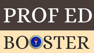 PROF ED BOOSTER 50 ITEMS  TEACHER JETHRO [upl. by Urial70]