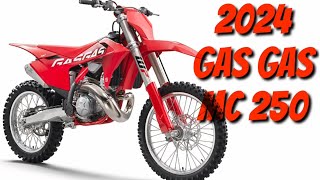 2024 Gas Gas MC 250 First Look [upl. by Ayerhs]