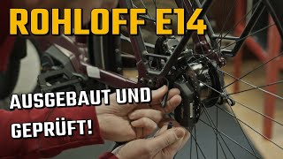 Machs dir selbst Rohloff E14 Hinterradausbau am Riese und Müller Charger4 Riemenspannung geprüft [upl. by Leid]