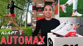 NIKE ADAPT AUTOMAX PURE PLATINUM ON FOOT REVIEW IN DEPTH Worth 400 How to Use amp How to Style [upl. by Alleram389]