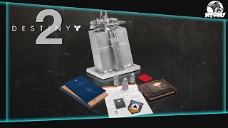 DESTINY 2  THE FINAL SHAPE EDIÇÃO de COLECIONADOR UNBOXING  Segredos Emblemas amp Mais [upl. by Annoerb]