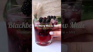 How to make a Blackberry Moscow Mule [upl. by Enialem]