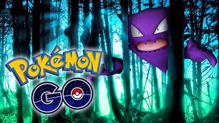 POKEMON GO SPOOKY FOREST HUNT [upl. by Delinda]