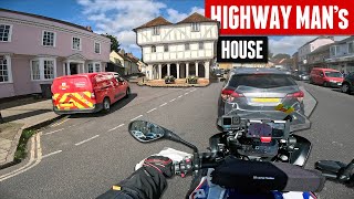 East 500 Ep1  Motorcycle Touring in the UK with ChickenStrips [upl. by Nylecsoj]