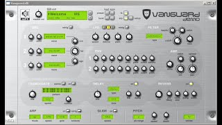 Testing Oldschool VST Synthesizers 8  ReFX Vanguard 2004 [upl. by Ahsekin294]