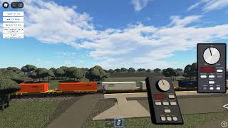 Southline District UP 8584 leads the ZLCTM at Krazy City [upl. by Maclay680]