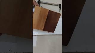 Wood glue test strength wood diy satisfying relaxing [upl. by Anitsirc]