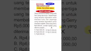 SOAL TIU CPNS 2024  TIPS BERHITUNG CEPAT PART 49 [upl. by Ahar64]