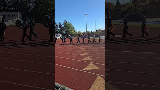 Lyman hall marching band walking off the turf at the nationals [upl. by Noramac]