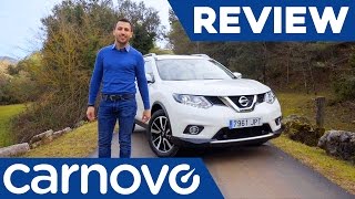 Nissan XTRAIL 2017  SUV  Opinión  Review  Prueba  Test en español  Carnovo [upl. by Pang769]