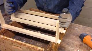 Bee Hive Frame Assembly The Easy Way [upl. by Blayne]