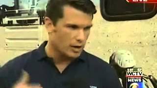 WCTV Tallahassee  CBS News at 6 with Pete Hegseth  Oct 25 2012 [upl. by Roehm929]