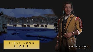 Civilization VI Rise and Fall – First Look Cree [upl. by Ruelu]