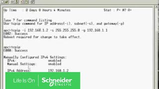 Configuring APC NMC2 via Terminal Emulation  Schneider Electric Support [upl. by Pihc]