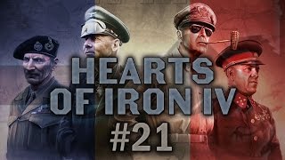 Hearts of Iron IV 21 PEACE Fascist France  Lets Play [upl. by Hanan]