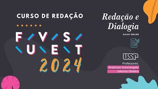 2 AULA  A ESTRUTURA DA REDAÇÃO  FUVEST 2024 [upl. by Macintyre903]