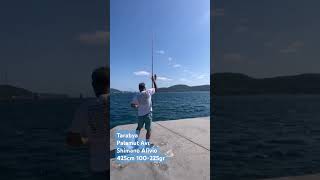 Tarabya Palamut Avı balıkavı fishing palamut palamutavı kurşunarkası surfcasting [upl. by Winonah]