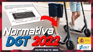 Normativa DGT Patinetes 2022 📑 Matrículas y limitaciones ✅ Lo que DEBES SABER [upl. by Eimmij417]