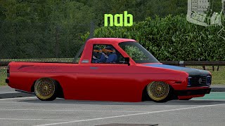 Sharestatic Nissan1400 with bbs Kasi stance LFS mod viral lfsdrift [upl. by Anatola526]