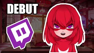 DEBUT ZilvyVT EN TWITCH  26 ENERO 2024 [upl. by Leaj278]