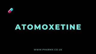 How to pronounce Atomoxetine [upl. by Susie940]