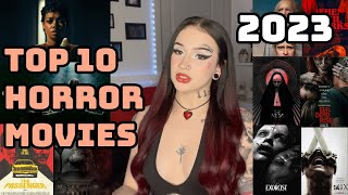 Top 10 BEST HORROR MOVIES of 2023 [upl. by Sybley866]