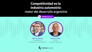 Competitividad en la industria automotriz motor del desarrollo argentino [upl. by Krause]