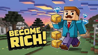 How to Get Rich on Any Minecraft Server ArchMC [upl. by Ardnasirk]