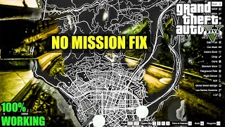 Gta v missions not showing fix in hindi [upl. by Akinak301]