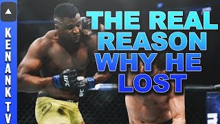 The REAL REASON why Francis Ngannou LOST to Stipe Miocic  UFC 220 Analysis Breakdown  Kenank TV [upl. by Alimrahs]