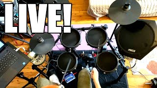 Alesis Nitro Mesh Kit Live Performance  Demonic Sweaters Full Set 2020 Drum Playthrough [upl. by Seldun]